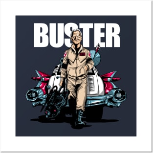 Buster Text Posters and Art